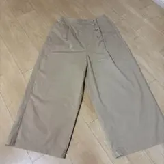 NIMES 七分丈 ワイドパンツ