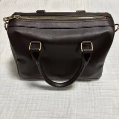 ランデブー　ハンドバッグ　ダークブラウン