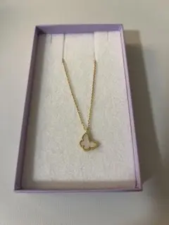 ゴールド バタフライ ネックレス