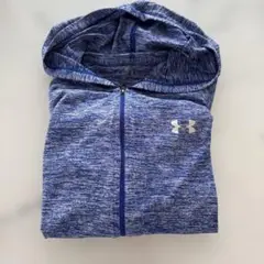UNDER ARMOUR MD ブルー フルジップフーディ