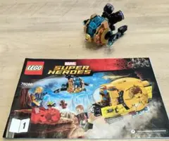 レゴ　76080　ガーディアンズ　オブ　ギャラクシー　ソヴリン　戦闘機　ジオラマ