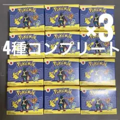 12個　マクドナルド ハッピーセット ポケモン　2025 第一弾コンプ　3セット