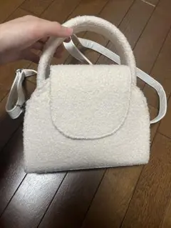 um ももた　もこもこバッグ
