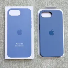 「新品未使用·純正」 iPhone 16e シリコンケース ブルー