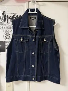 HILL CROP ベストデニム　極美品
