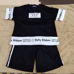 Dolly Ribbon ブラック ジャージセット