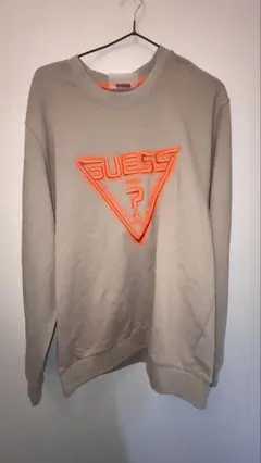 GUESS ベージュ トレーナー Lサイズ