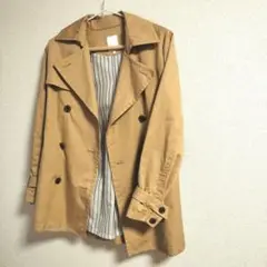 【最終お値下げ】ハーフ トレンチコート L