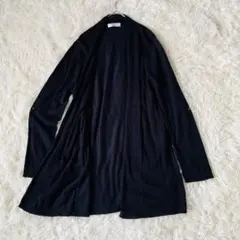 オフオン イトキン 長袖カーディガン 黒 サイズ38