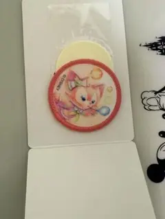 ダッフィー＆フレンズ　カラフルハピネスワッペン　リーナベル