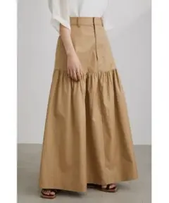 スタイルミキサー ティアードツイルスカート