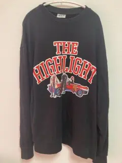 THE HIGHLIGHT ブラックトレーナー
