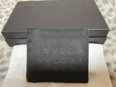 ブルガリ 折り財布 黒