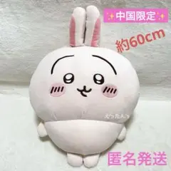 minisoちいかわ うさぎ 超BIG 520元　ぬいぐるみ ちいかわ うさぎ 520超BIG ぬいぐるみ miniso BIGぬいぐるみ