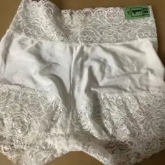 業者クリーニング済　アンケルホワイト レース 骨盤ガードル Mサイズ