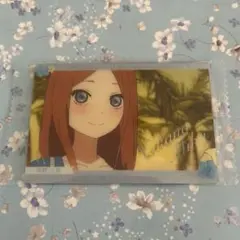 五等分の花嫁　ウエハース　キャラクターカード　中野三玖