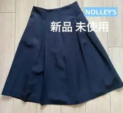 週末お値下げ！Nolley's ネイビー フレアスカート ネイビー