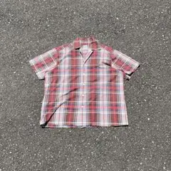 jpress オープンカラー チェック シャツ ボックス cityboy y2k