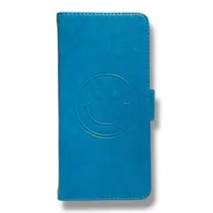 Redmi Note 10 Pro ケース 手帳型 カバー 化粧鏡付き ブルー