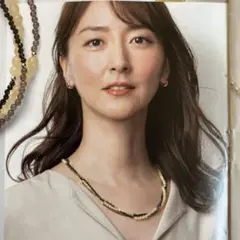 現行品2.5万円 京セラ MＪＣ ネックレス カルサイト スモーキークォーツ