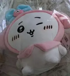 ちいかわ×サンリオキャラクターズ　マイメロディ　ぬいぐるみS