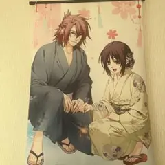 薄桜鬼　沖田　タペストリー　end