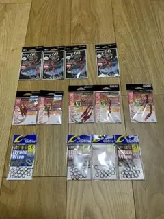 【新品未使用等】ジギング フックセット