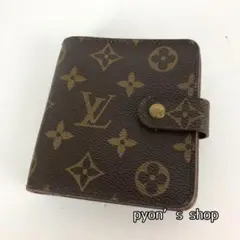 LOUIS VUITTON ルイヴィトン コンパクトジップ モノグラム