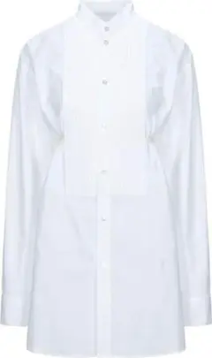 MAISON MARGIELA ホワイト パネル シャツ