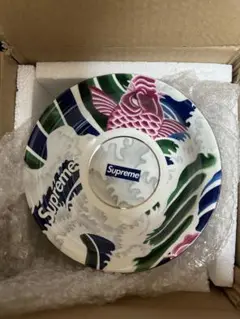 Supreme Waves Ceramic Bowl Box Logo 丼 皿 Supreme Waves Ceramic Bowl Box Logo 丼 皿