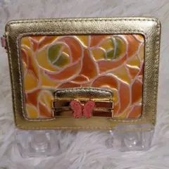 ANNASUI カードケース パスケース 定期入れ イエロー