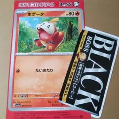ポケモンカードゲーム×BOSS 販促ポップ1枚