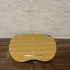 木製オーバル型パソコンデスククッション