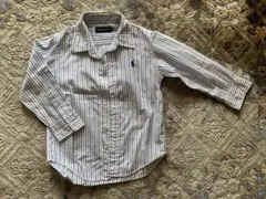 ラルフローレン キッズ　ストライプシャツ