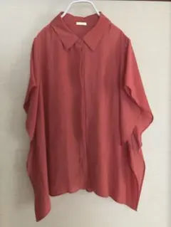 【美品】東京スタイル オレンジシャツ