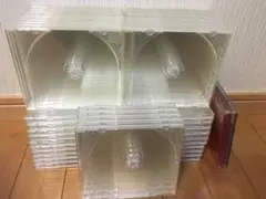 空CD/DVDケース　クリア45枚➕おまけ2枚(送料込)