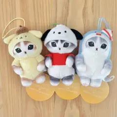 mofusand × サンリオキャラクターズ マスコット 3種セット