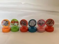 ポケットモンスター　ポケモン　スタンプ烈伝　レジェンド　サン＆ムーン　6個