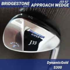ブリヂストンJ33アプローチウェッジAW52°ゴルフクラブ初心者中古シニア