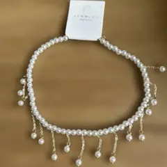 パールネックレス 韓国デザイン　JEWELRY　おしゃれ　普段使い　お上品