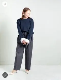 リテンよくばりワイドデニムパンツ
