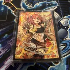 火霊使いヒータ　藤たらゐ　スリーブ　プロテクター　ミッドナイトブルー