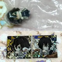 鬼滅の刃 ディフォルメシールウエハース ならぶんです。3 伊黒小芭内 まとめ売り