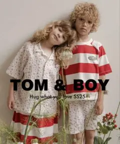 TOM & BOY 花柄 半袖シャツ