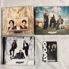 3形態　「GOAT」初回生産限定盤A・初回生産限定盤B・通常盤