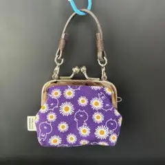 新品　うさまる　がま口ポーチ　sakumaru
