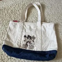 Disney ミッキー ミニー トートバッグ