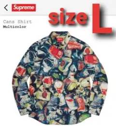 新品未使用/Lサイズ/supreme cans shirt/シュプリーム