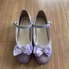 キッズフォーマルシューズ ラベンダー 21cm