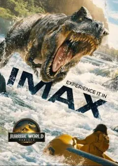 ジュラシックワールド 復活の大地 ポスター IMAX 限定特典２枚